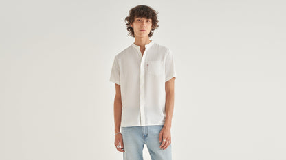 Levi's® Men's Short-Sleeve Banded Collar Shirt