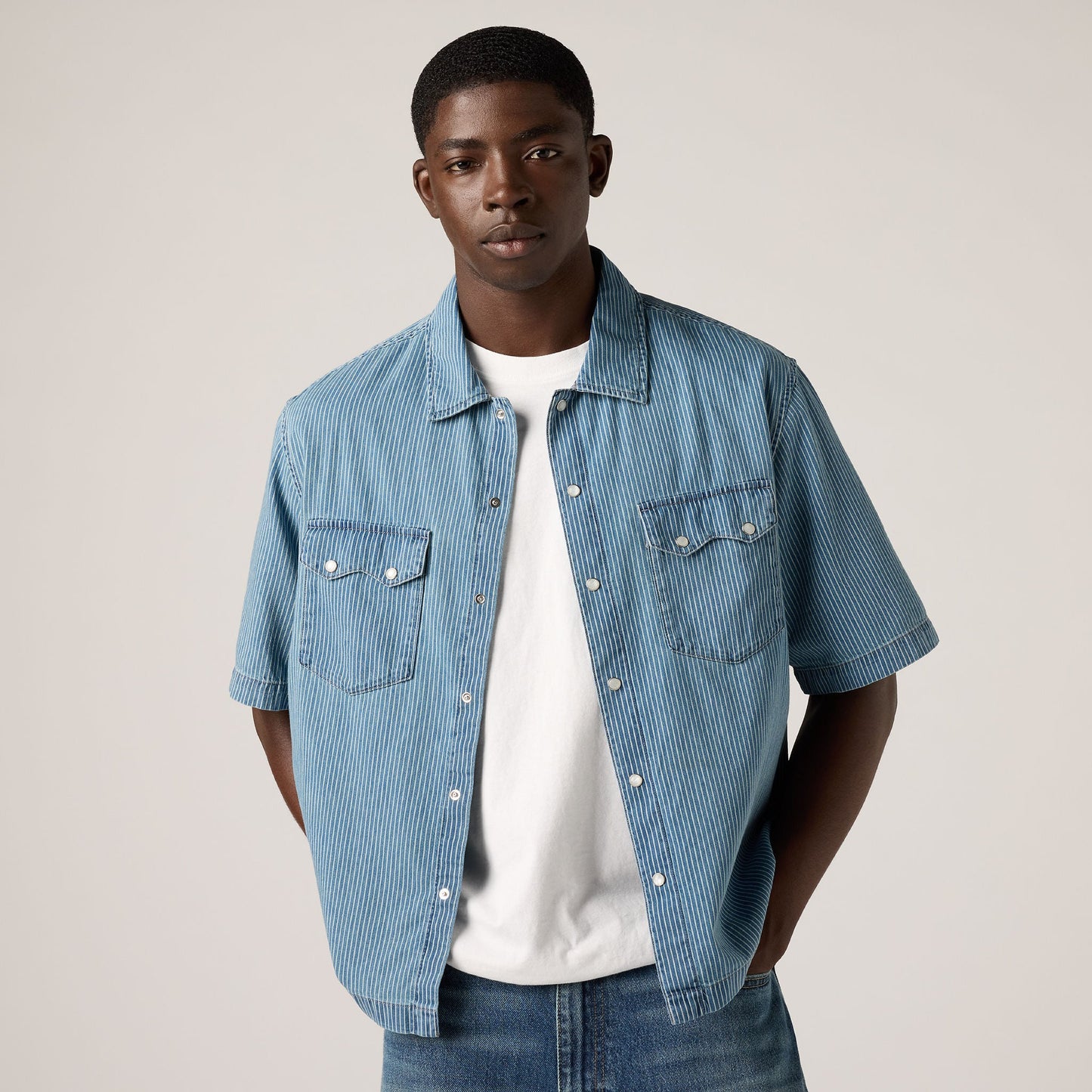 Levi's® Men's Short-Sleeve Boxy Western Shirt