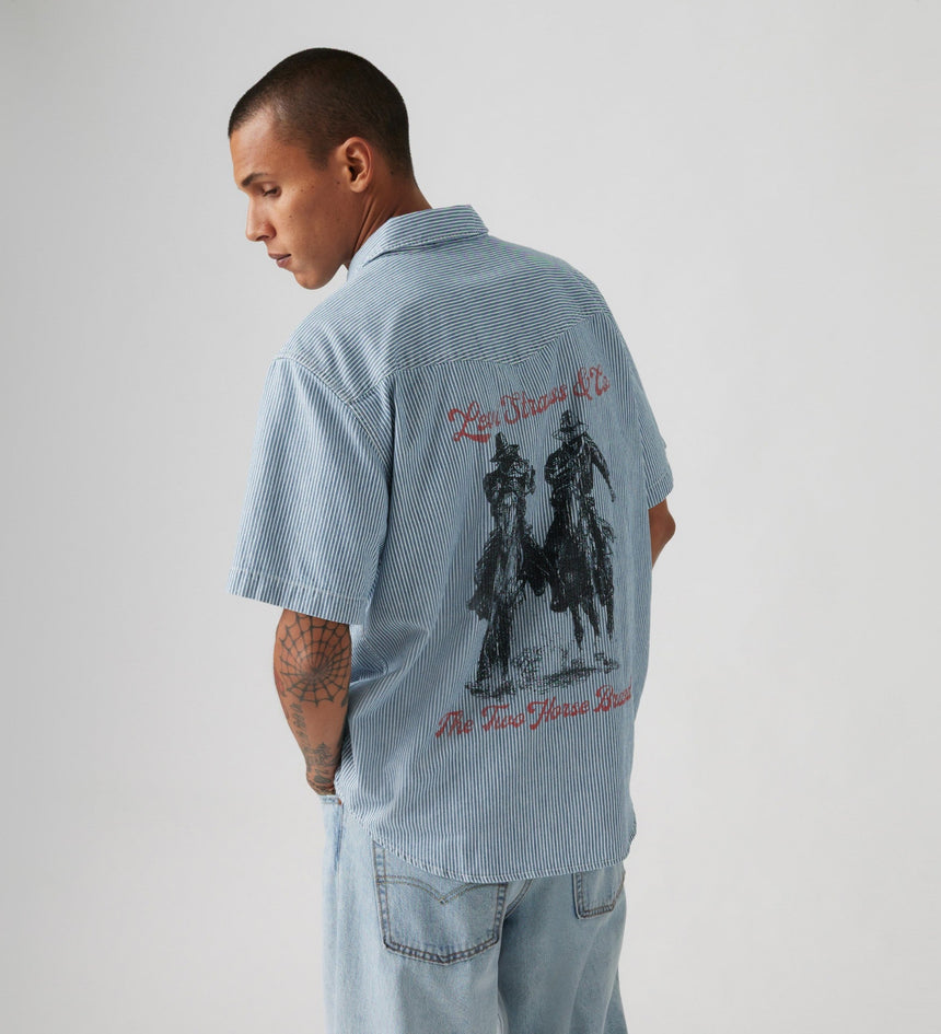 Levi's® Men's Short-Sleeve Relaxed Western Shirt