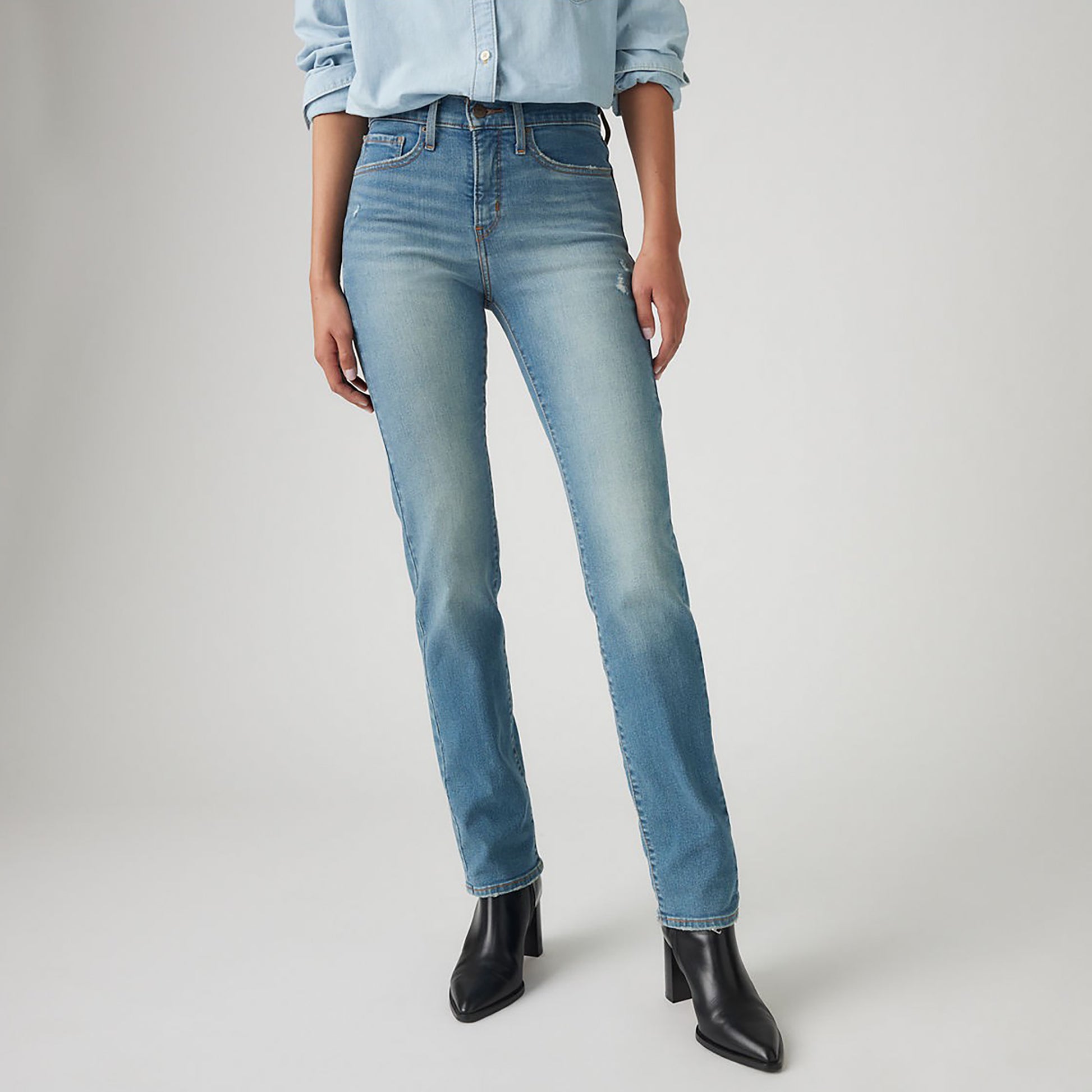 Levis Calça Slim Straight Calça Levis 511 Slim Fit Calça Jeans