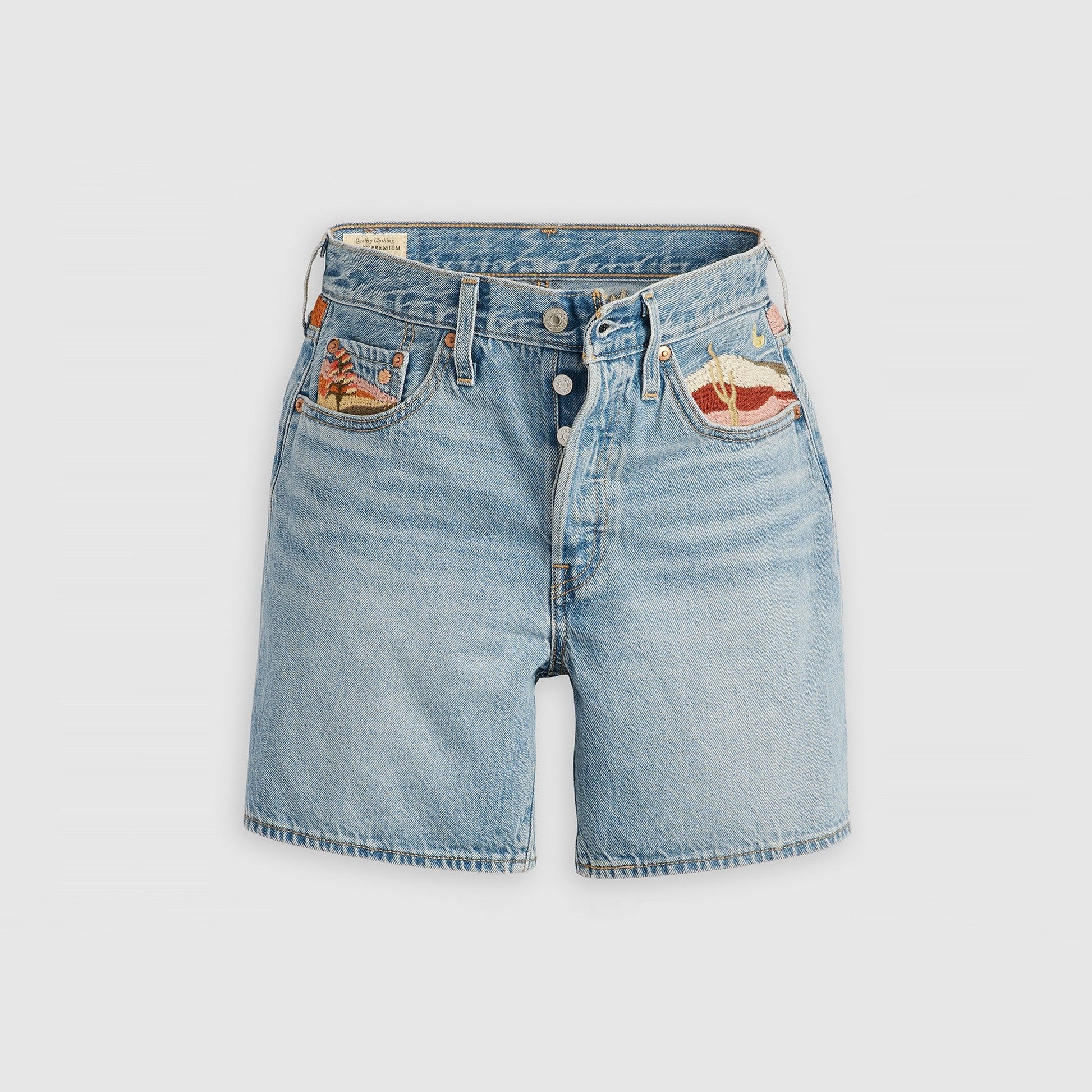Levi's® Women's 501® Original High-Rise Mid-Thigh Jean Shorts
