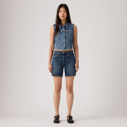 Levi's® Women's 501® Original High-Rise Mid-Thigh Jean Shorts