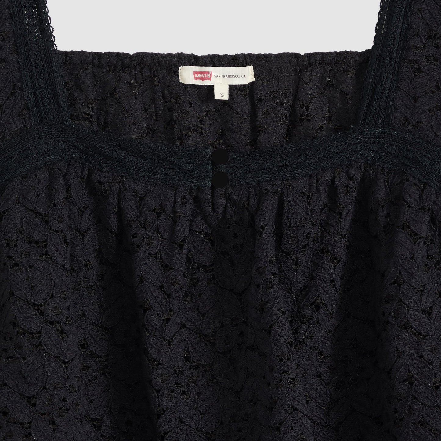 Levi's® Women's Dom Short-Sleeve Lace Blouse
