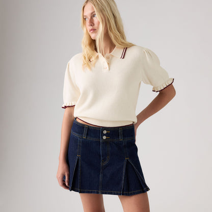 Levi's® Women's Inverted Pleat Mini Skirt