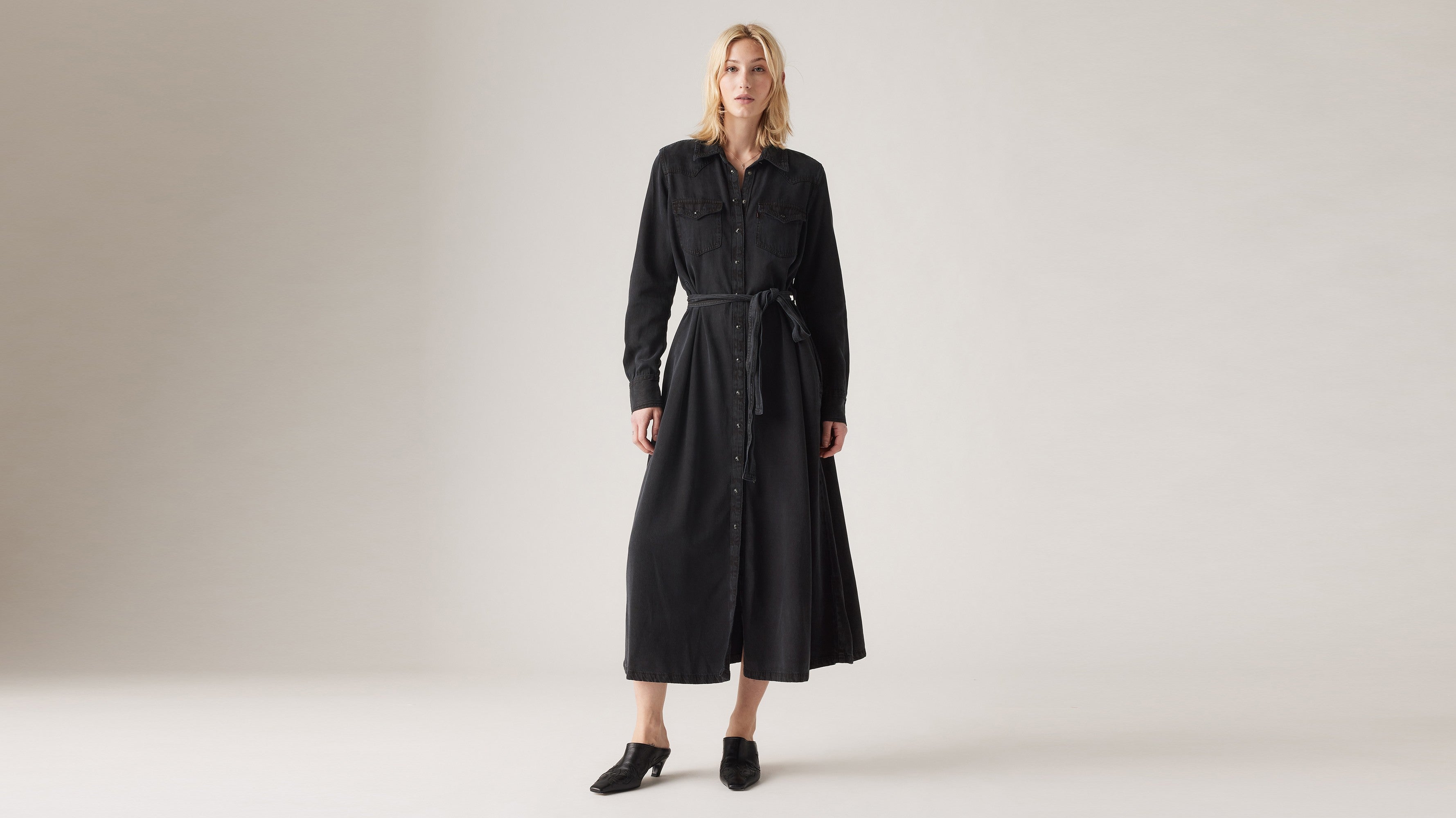 Levi's® Women's Quinney Denim Dress - Main Image