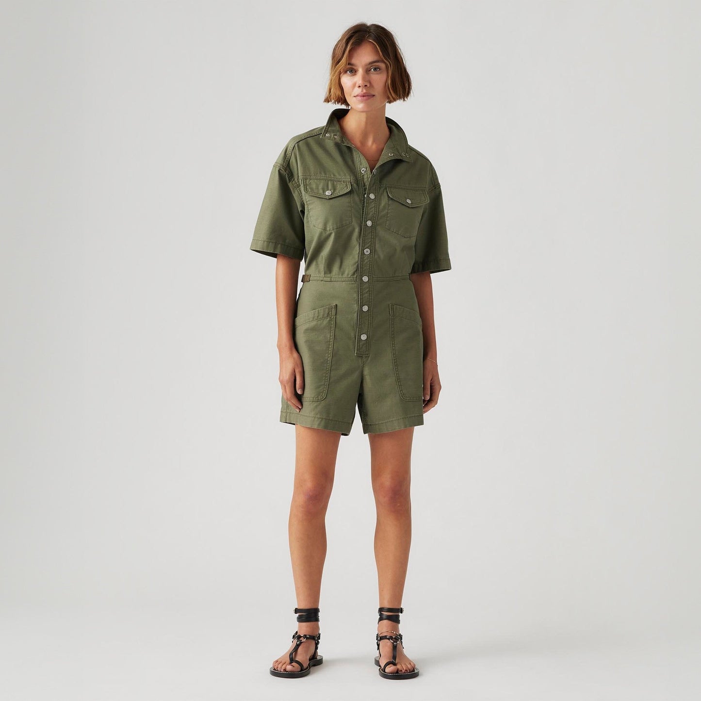 Levi's® Women's Short-Sleeve Surplus Romper