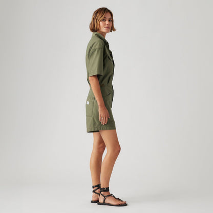Levi's® Women's Short-Sleeve Surplus Romper