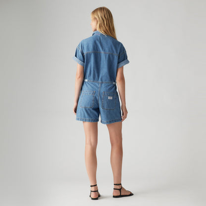 Levi's® Women's Short-Sleeve Surplus Romper