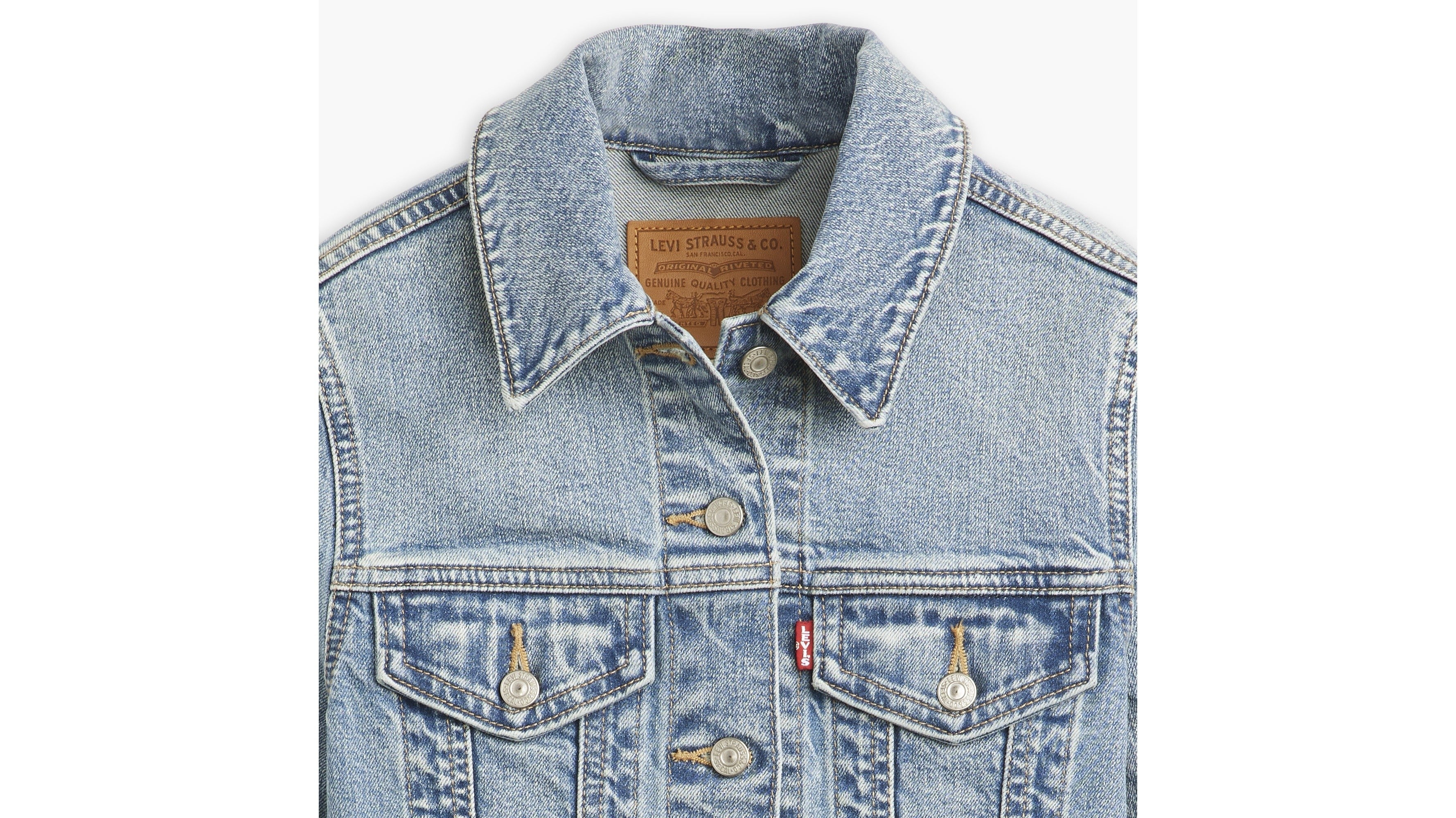 Levi's® Women's Slim Tailored Trucker Jacket - Main Image