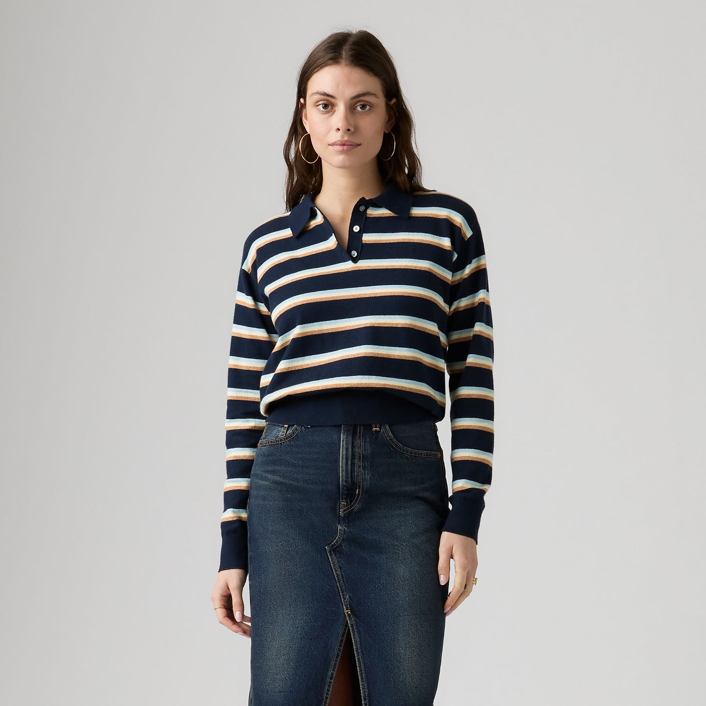 Levi's® Women's Supersoft Long-Sleeve Polo